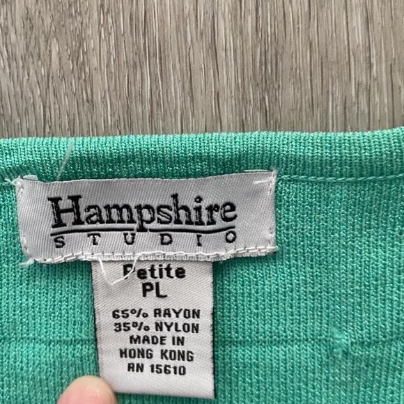 Hampshire Studio Petite Cardigan with Pearl Details - Picture 2 of 6